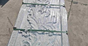 阜新芝麻白别墅外墙雕刻版