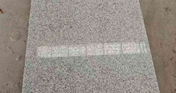 阜新芝麻白光面毛板