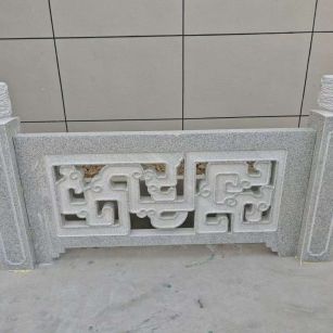 阜新芝麻白河道栏杆 桥栏杆