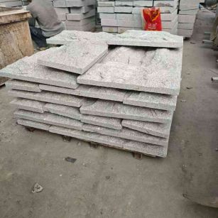 阜新芝麻白蘑菇石，自然面