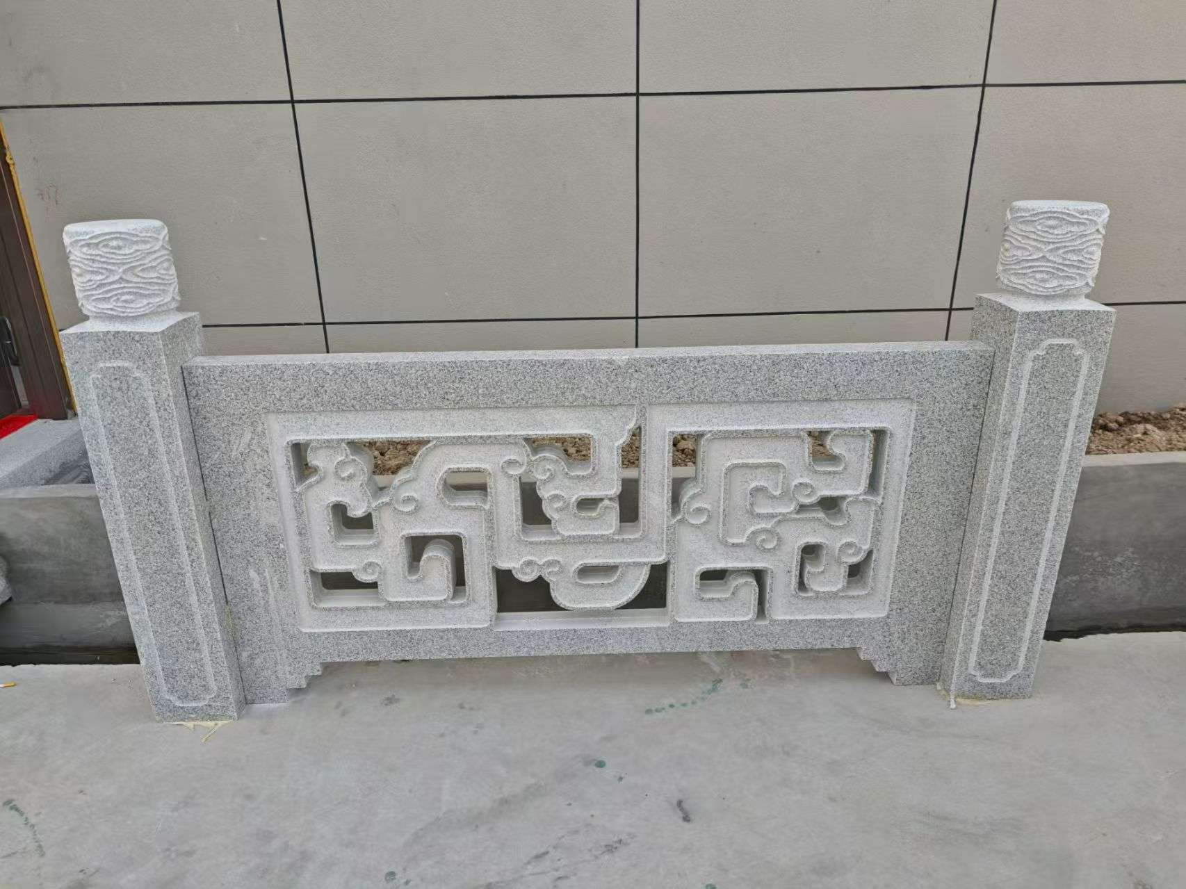 阜新芝麻白河道栏杆 桥栏杆